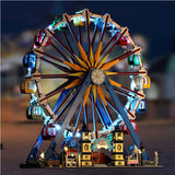 3836 Piece Technical Remote Control LED Ferris Wheel Model Set