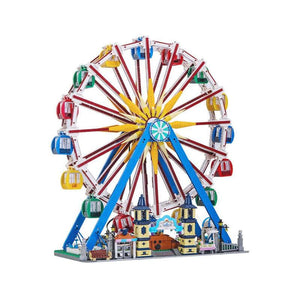 3836 Piece Technical Remote Control LED Ferris Wheel Model Set
