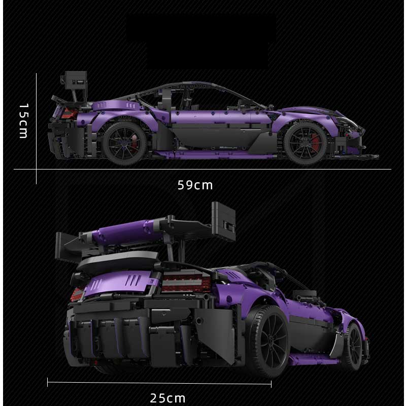 3850 Piece technical Like Vantage GT3 Set