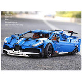 3858 Piece Technical Sports Car Model Set