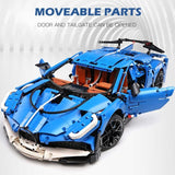 3858 Piece Technical Sports Car Model Set