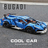 3858 Piece Technical Sports Car Model Set