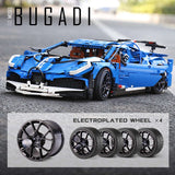 3858 Piece Technical Sports Car Model Set