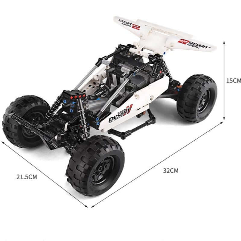 394 Piece Technical Remote Control Dune Buggy Model Set
