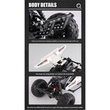 394 Piece Technical Remote Control Dune Buggy Model Set