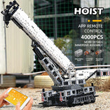 4000 Piece Technical Heavy Duty Track Crane Remote Control Model Set