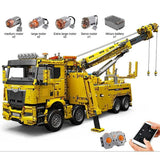 4883 Piece Technical Remote Control Wrecker Tow Truck Set