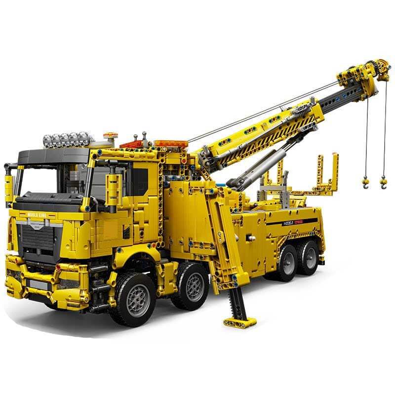 Præfiks Opdater tunnel 4883 Piece Technical Remote Control Wrecker Tow Truck Set