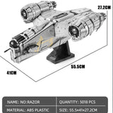 5018 Piece Star Razor Model Set