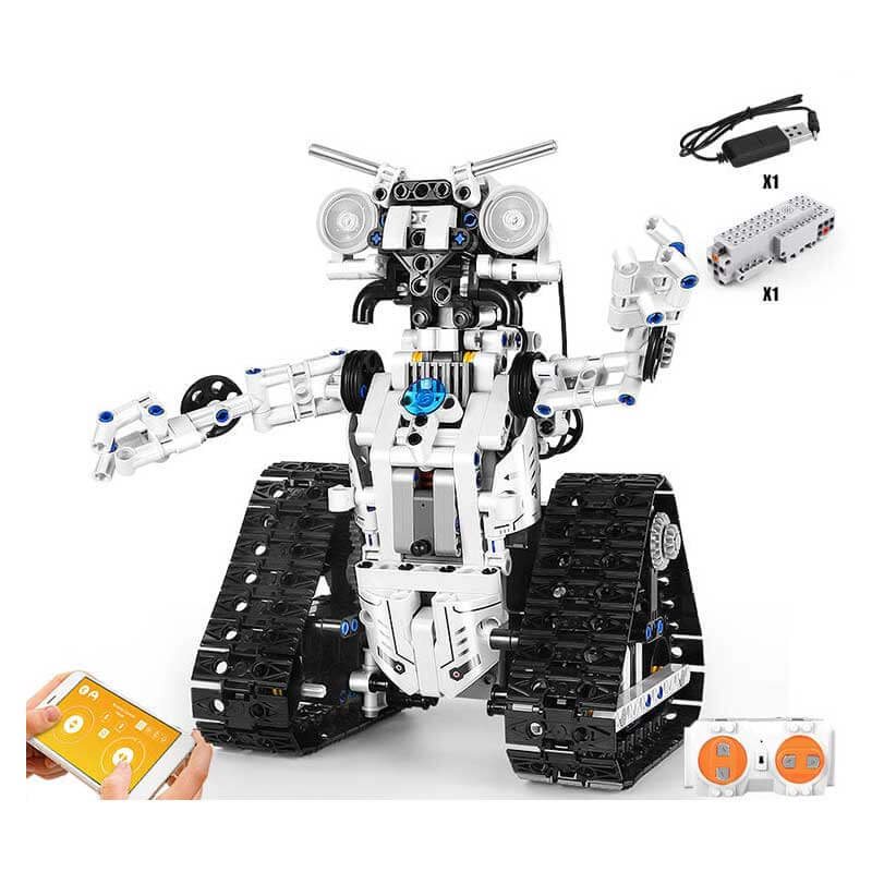 606 Piece Technical 3 In 1 Remote Control Robot Model Set