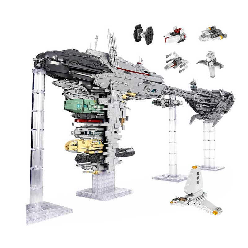 6388 Piece Technical Nebulon B Medical Frigate Model Set