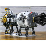 7011 Pcs Apollo 11 Command, Service and Lunar Module Set