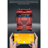 8193 Piece Technical Remote Control Tractor Truck and Trailer Model Set