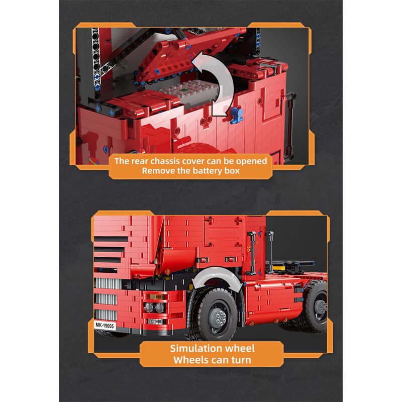 8193 Piece Technical Remote Control Tractor Truck and