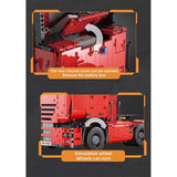 8193 Piece Technical Remote Control Tractor Truck and Trailer Model Set