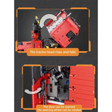 8193 Piece Technical Remote Control Tractor Truck and Trailer Model Set