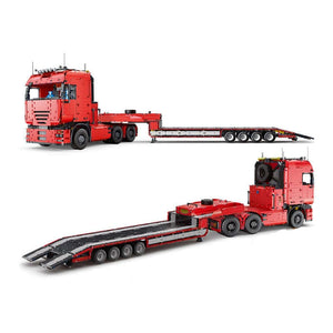 8193 Piece Technical Remote Control Tractor Truck and Trailer Model Set