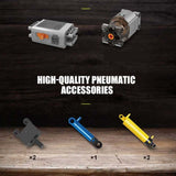 938 Piece Technical Remote Control Log Loader Model Set