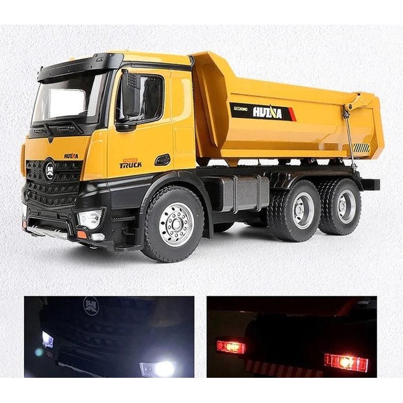 Double E 1/14 RC Hydraulic Metal Dump Trucks 6x6 FMX E Remote Control  Dumper 2-speed RTR Electric Truck Light Sound Toy TH23144 - AliExpress