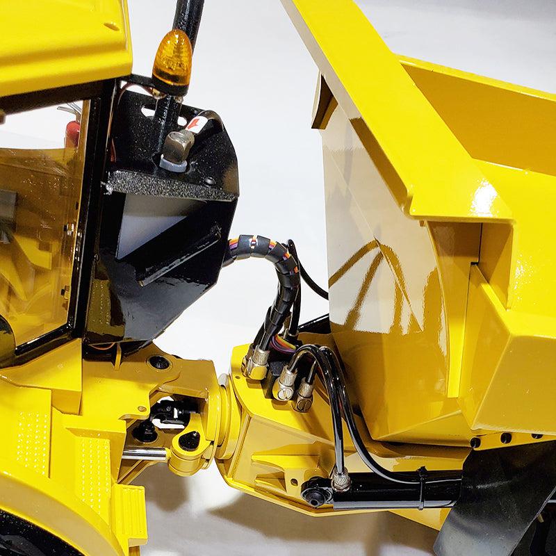 1/14 Scale All Metal Hydraulic Rc Dump Truck Articulating Volvo A40G