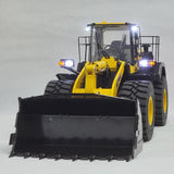 1/14 Komatsu Remote Control Metal Hydraulic Loader Wheeled