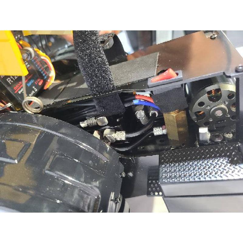 1/14 Komatsu Remote Control Metal Hydraulic Loader Wheeled