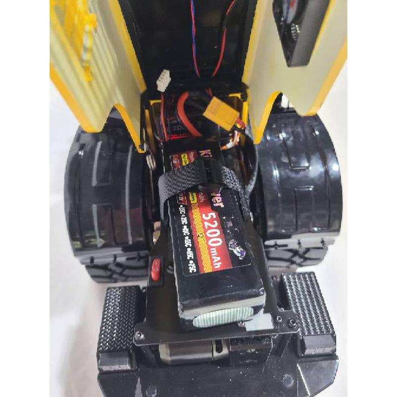 Loader Remote Control Brake 1/14 Komatsu Remote Control Metal Hydraulic Loader Wheeled