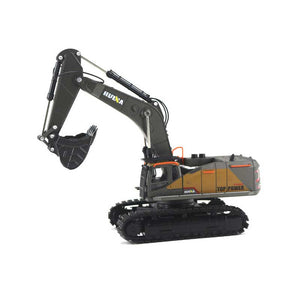 1/50 Scale Metal Toy Excavator 2022 Edition Green and Brown