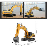 1/50 Scale Diecast Excavator Toy