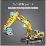1/50 Scale Diecast Excavator Toy