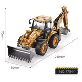 1/50 Scale Metal Alloy Backhoe Toy