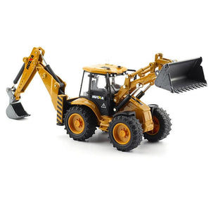 1/50 Scale Metal Alloy Backhoe Toy