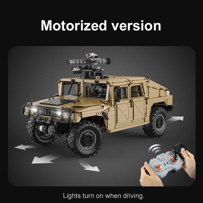 Lockheed Remote Control Cart 3935 Piece Military Truck Remote Control Set