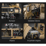 3935 Piece Military Truck Remote Control Set