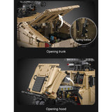 3935 Piece Military Truck Remote Control Set
