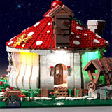 2633 Piece LED Mushroom House Set