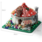 2633 Piece LED Mushroom House Set