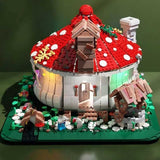 2633 Piece LED Mushroom House Set
