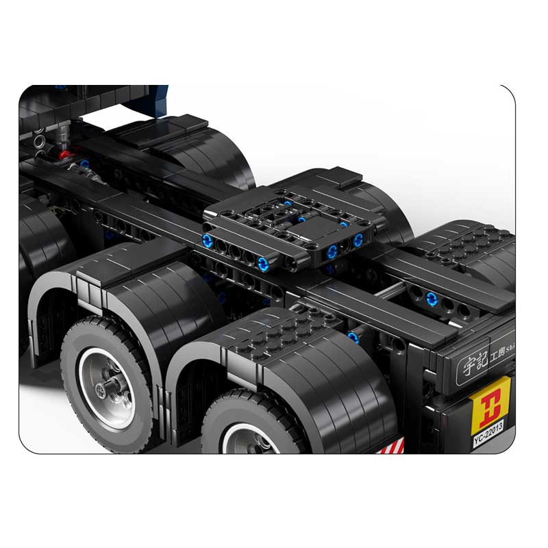 2651 Piece Remote Control City Tractor Transport Truck