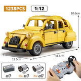 1238 Piece 2CV remote control set