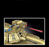 1763 Piece Technical M2A2 Remote Control WW2 Tank Set