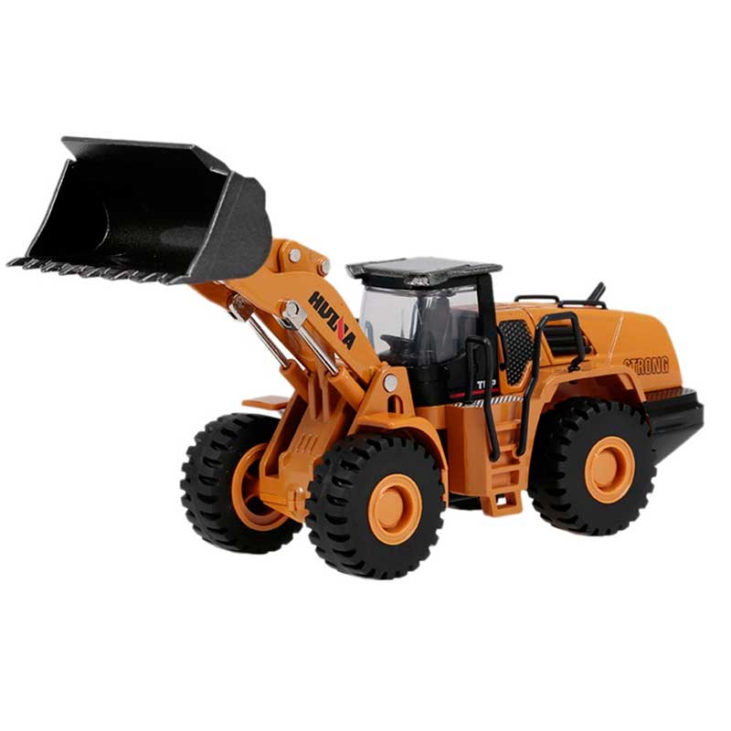 1/50 Loader Toy - Diecast Metal Wheeled Front End Loader