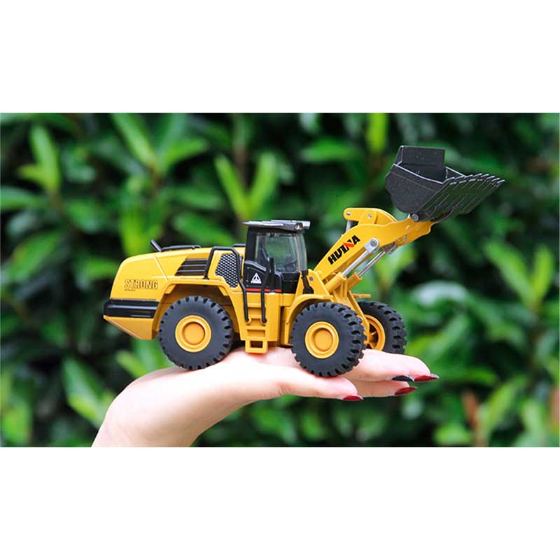 1/50 Loader Toy - Diecast Metal Wheeled Front End Loader
