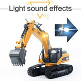 1/14 Scale RC Excavator Full Metal Remote Control Toy