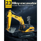 1/14 Scale RC Excavator Full Metal Remote Control Toy