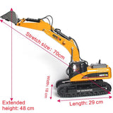 1/14 Scale RC Excavator Full Metal Remote Control Toy