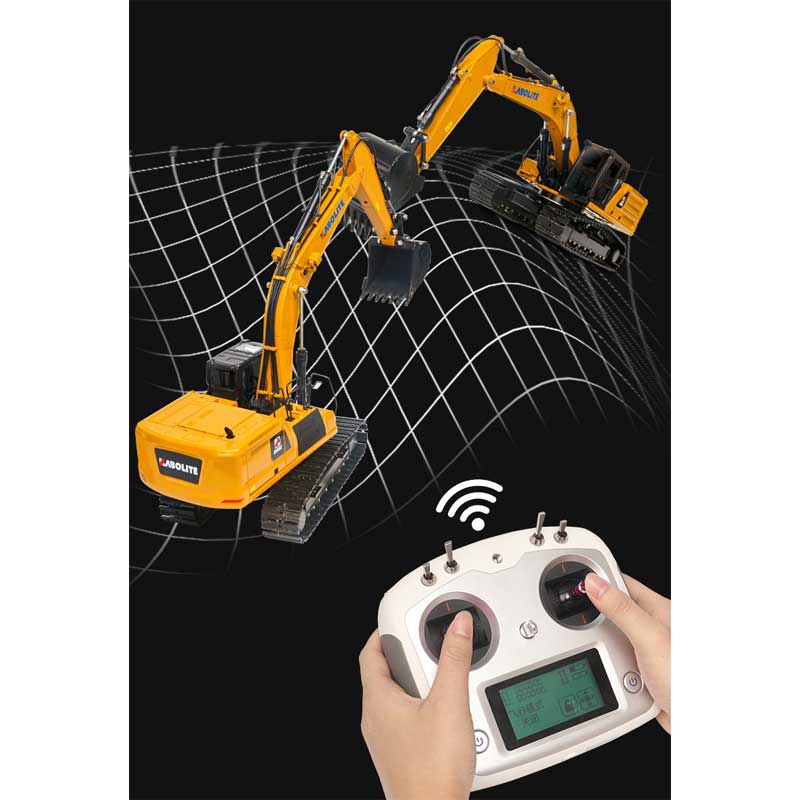 1/16 Scale Rc Excavator Hydraulic Fully Metal Kit - Heavy Equipment