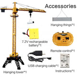 1/14 Scale Remote Control Crane - Tower Model