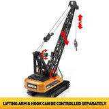 1/50 Scale Metal Alloy Toy Crane