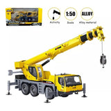 1/50 Scale Metal Alloy Toy Crane Truck